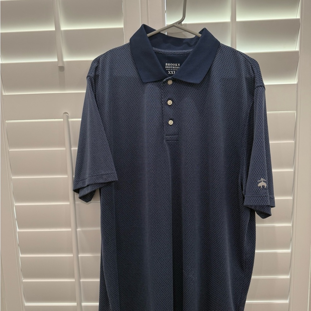 Brooks Brothers Dark Blue Polo Shirt